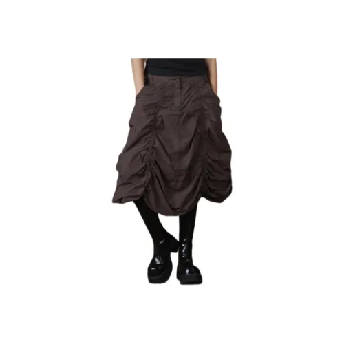 Unif FW25 Повседневный Длинный Юбка Женские