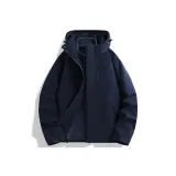 Темно-синий, синий (3-в-1, с подкладкой)