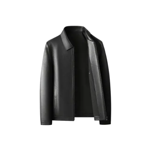 Vintage Cars Кожаная куртка Мужская