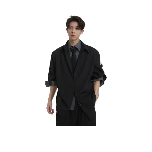 FRLMK Черные Мужские Рубашки