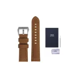 Коричневый, серебристая пряжка