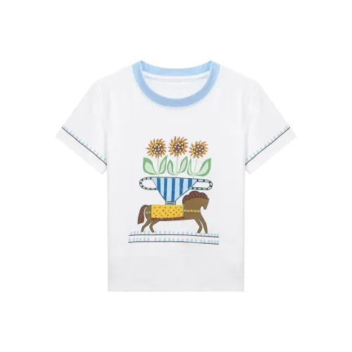 YOUXIANG Белые Женские T-рубашки