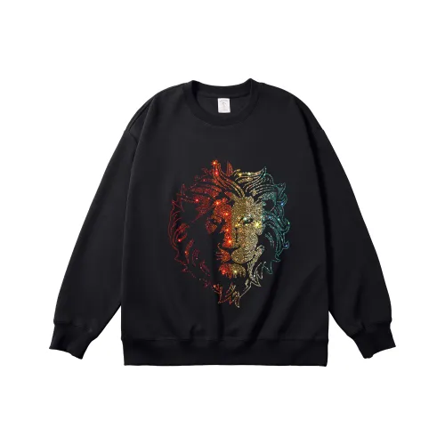 Fan Somi Длинный рукав Свитшот с круглым вырезом Унисекс