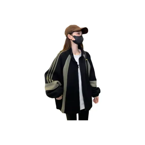 Mu Qingqing Черные Женские Свитшоты