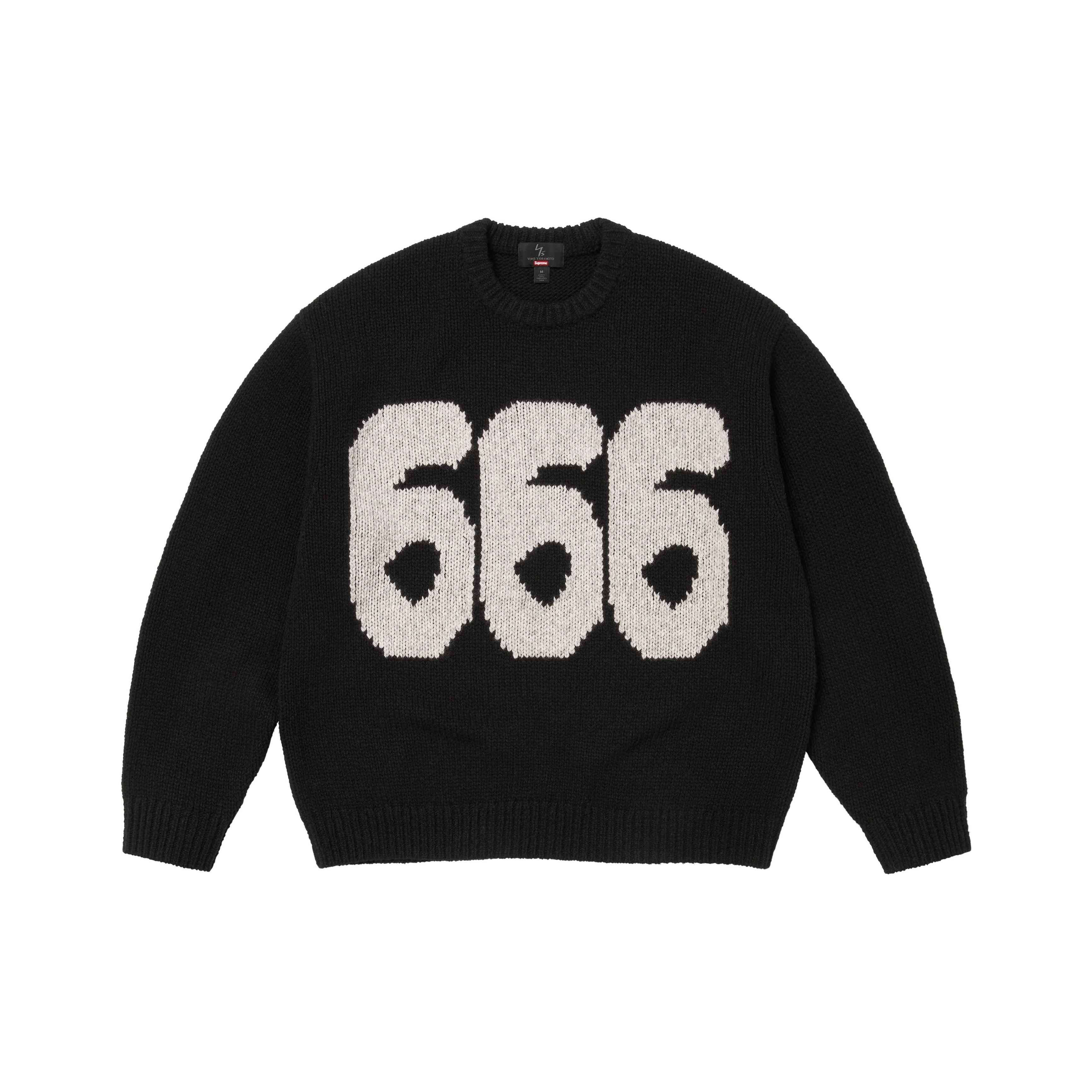 Supreme x Yohji Yamamoto Свитеры Черный H Рукав с оборванным