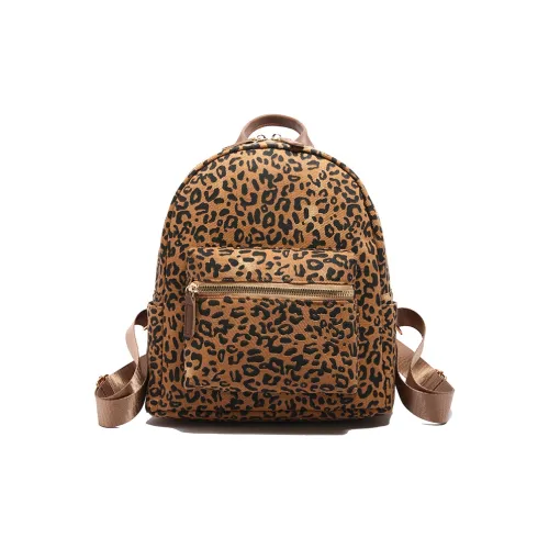 RIVMIND Трикотажная ткань Рюкзак Обычный Женский Коричневый
