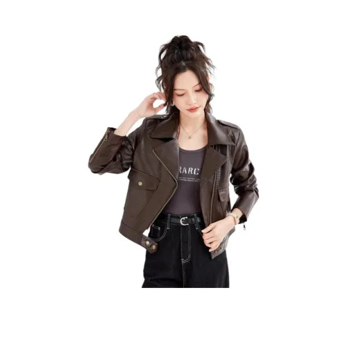 TERRE BLEUE Кожа Куртка Женская