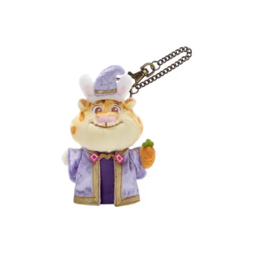 Disney x DISNEYLAND 2025 Halloween Zootopia Collection Леопард Officer Плюшевый Брелок 13,5 см Рекомендуемая высота Шанхайский Дисней