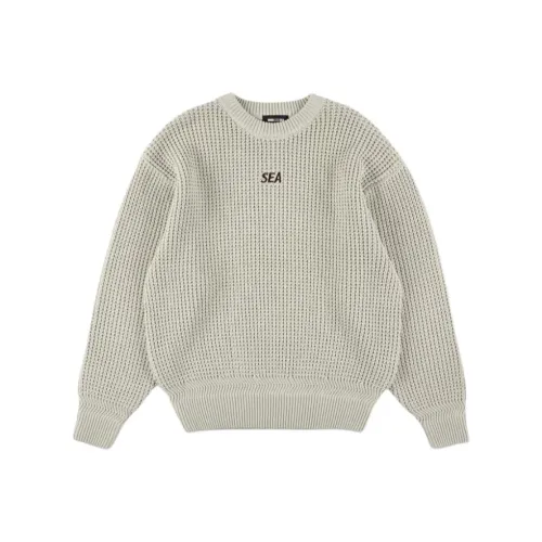WIND AND SEA FW25 Waffle Crewneck KNIT Свитер Трикотаж Унисекс