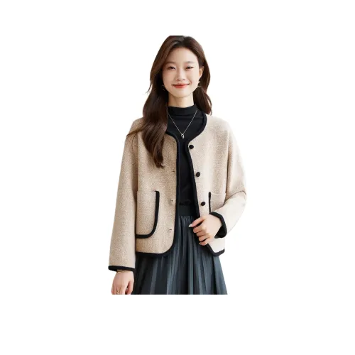 YPUT Женские Короткие Пальто