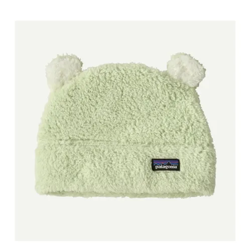 Patagonia Переработанный полиэстер флис шапки-бини для детей зеленый