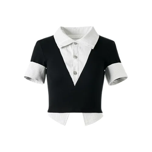 HYTE MOLY Черные Женские Рубашки