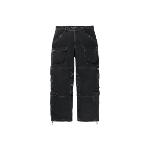 Supreme x Y's by Yohji Yamamoto FW25 WEEK3 Denim Utility Pants Jeans Unisex