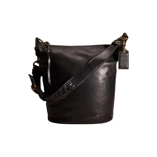 COACH Bleecker Кожа Дорожная Сумка Сумка Сумка через плечо Женская Черная