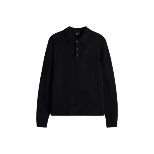 H M Морской Синий Мужская Рубашка Поло