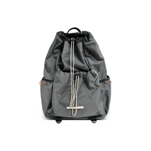 Safiya Нейлоновый Рюкзак Стандартный Женский Углеродно-Серый