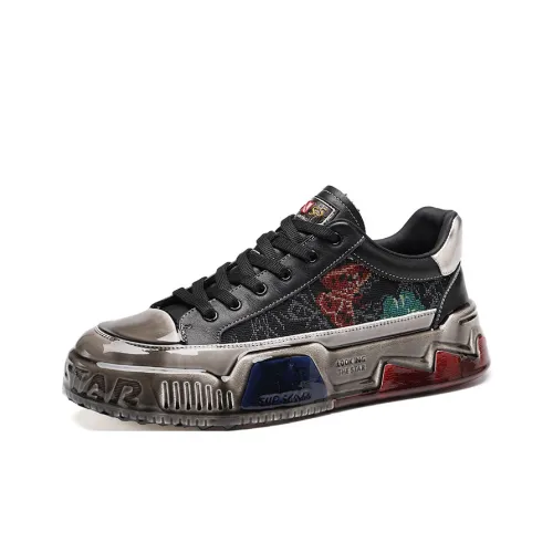 Frank Mully Low Топ визуально увеличивает рост Скейтборд Кроссовки Мужские