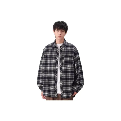 GENT LORE Темно-синие унисекс рубашки