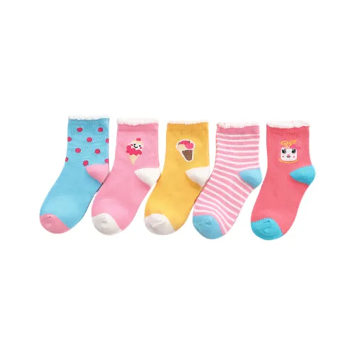 ЮЙЧЖАОЛИНЬ JC045 Ice Cream Kids Socks
