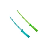 Светящийся в темноте версия - Зеленый + Синий Самурайский меч