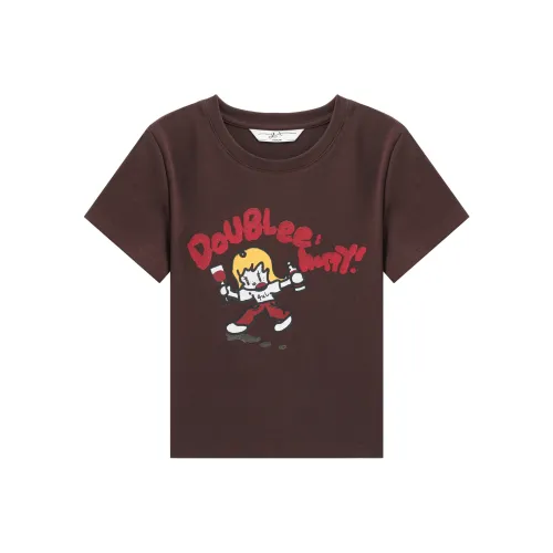 Another alley Темный кофейный Женский T-рубашка