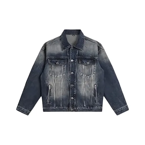 LOUGHNEA Сапфирово-синий Мужской Джинсовые куртки