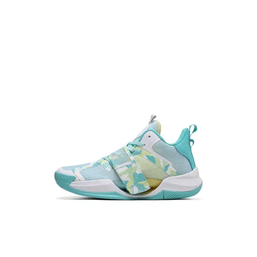 Grace Амортизация Устойчивый к истиранию Легкий Амортизация Противоскользящий Высокий Топ Баскетбольные кроссовки Детские