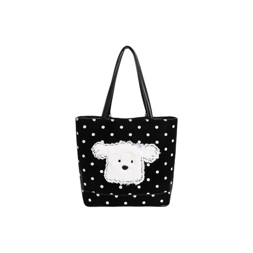 Xuan Xi ПУ (полиуретан) Сумка-тоут Сумка через плечо Стандартная Женская Черная