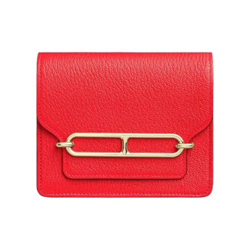 HERMES Roulis Женские Сердце Красный