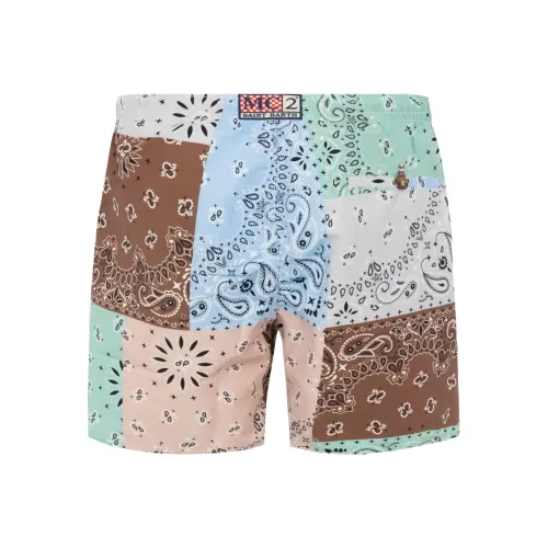 MC2 SAINT BARTHELEMY Пляжные шорты Мужские Зеленые