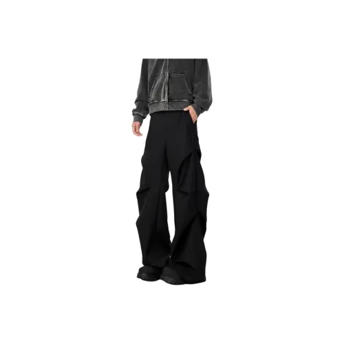 PVPVPV Черные унисекс брюки для костюма