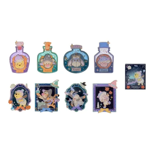 Disney 2025 Halloween Winnie The Pooh и Friends Слепые коробки