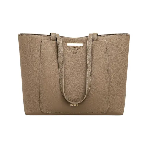 MILLIE'S Сумка через плечо из коровьей кожи с синтетической кожей большая женская слоновая серый