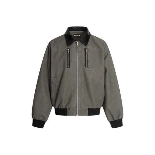 98SQUID Темно-серый унисекс куртки