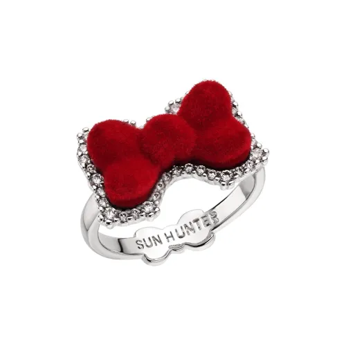 SUN HUNTER Белое золото с медным покрытием кольца женские