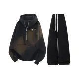 Черный топ + Черные брюки