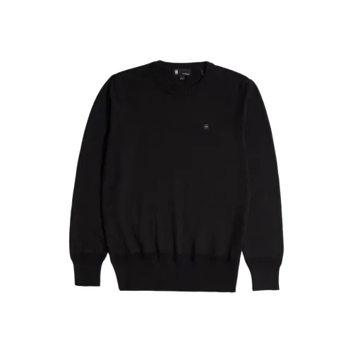 г Звезда RAW Черные Мужские Свитера