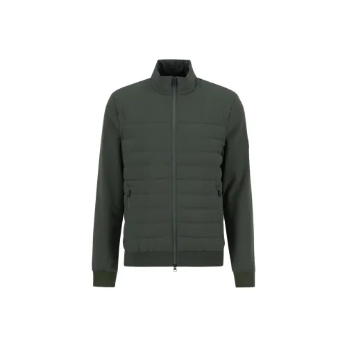 BARBOUR Зеленый Мужской Пуховик