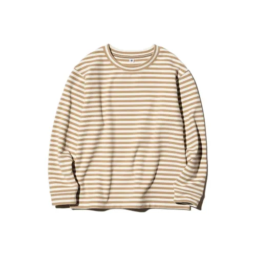 UNIQLO Бежевые Детские Рубашки T
