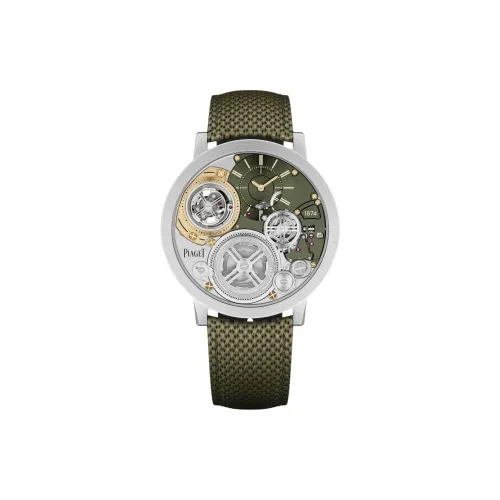 PIAGET Ручной механизм Мужские ALTIPLANO Часы 41,5 мм Зеленые