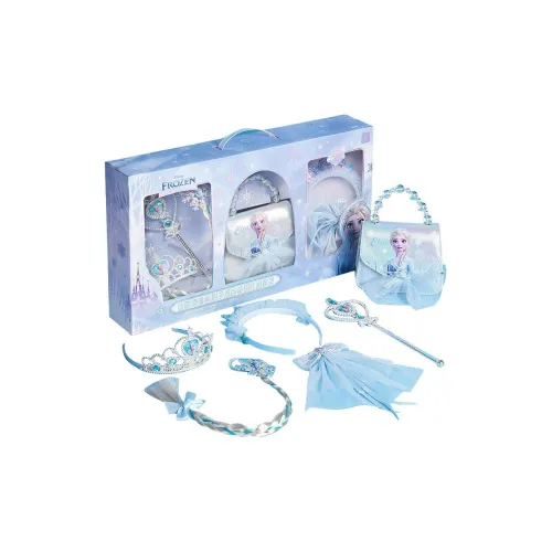 DISNEY FROZEN Elsa Princess Сумка MAGIC STICK Аксессуары для волос Наборы одежды Игрушка для игр в домик