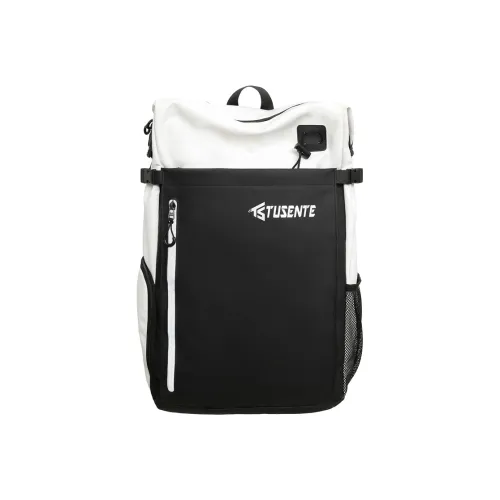 CREAM BEAR Кожа Мембранный Рюкзак Стандартный Подростки Черный Белый Светло-Серый Черный