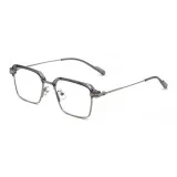 Прозрачный Серый Серебряный + Защита от синего света, 0 диоптрий, меняющий цвет [Серый, Коричневый, Синий, Фиолетовый, Розовый, Оранжевый] Записка Цвет