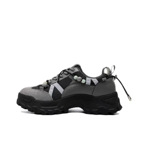 JESSICA SOPHIA Дышащие и противоскользящие низкие топовые кроссовки с толстой подошвой женские