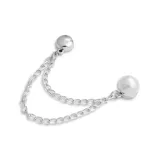 Магнитный, цепь, подвеска (гладкая бусина)