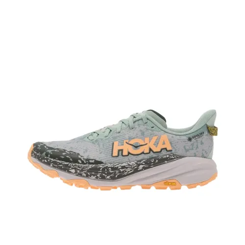 HOKA ONE ONE SPEEDGOAT 6 Водонепроницаемый и Дышащий Низкий Топ Беговые Кроссовки Женские