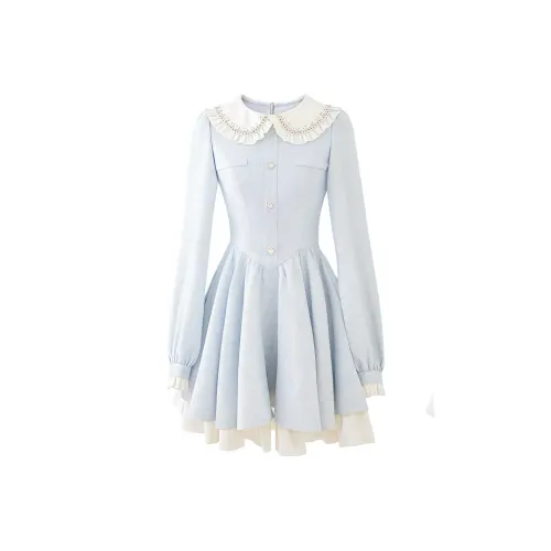 KYKW Длинное платье с длинными рукавами женское