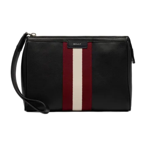 BALLY Code Телячья кожа Клатч Мужской Черный