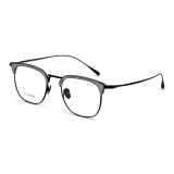 Прозрачно-серый [0 Степень Смола Защита от синего света Линзы]