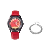 Цветной Python Ретро Четыре-Шипы Кварцевый Часы